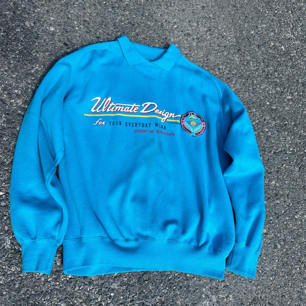 Vintage 1988 collard crew